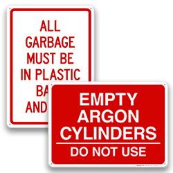 Conservation Signs