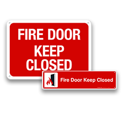 Fire Door Signs